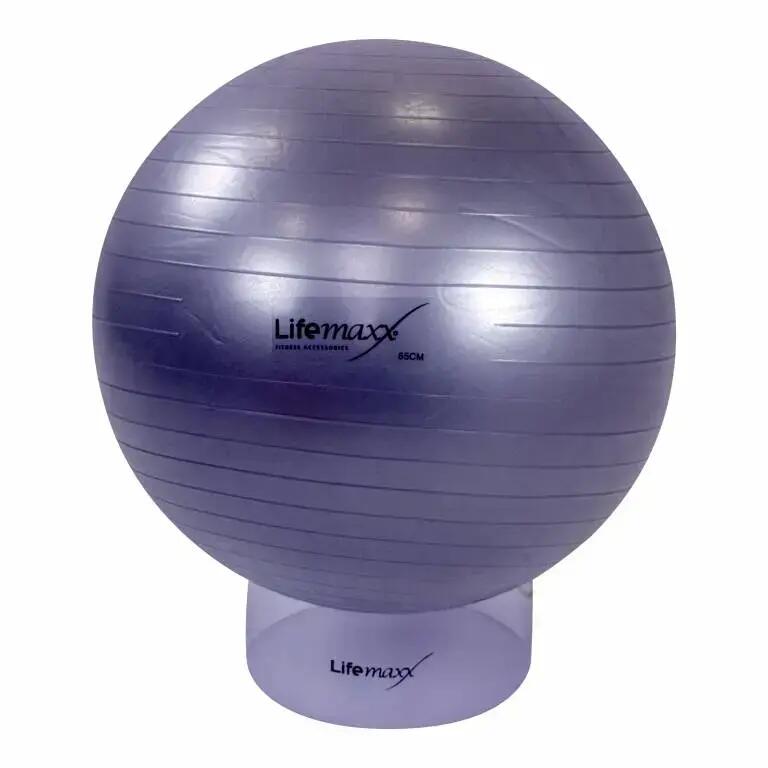 Gymball - Anti-Burst Fitness Ball - 55 cm - Purple