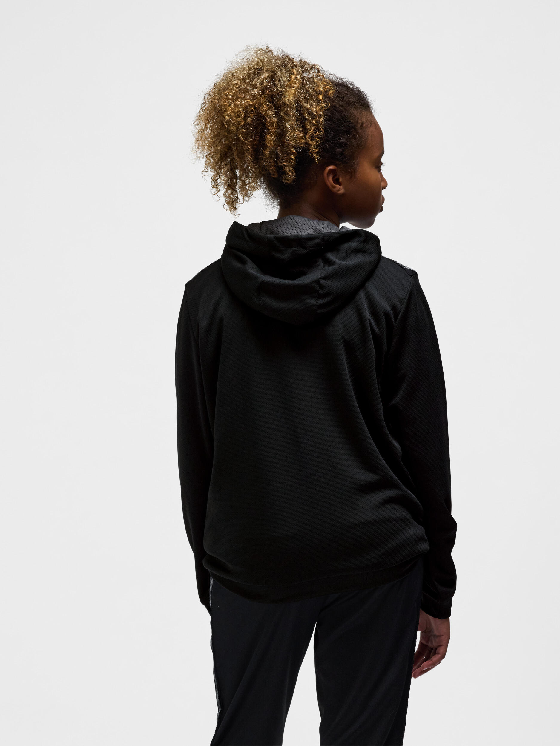 Sweatshirt com capuz em poliéster para criança Hummel Authentic 3/7