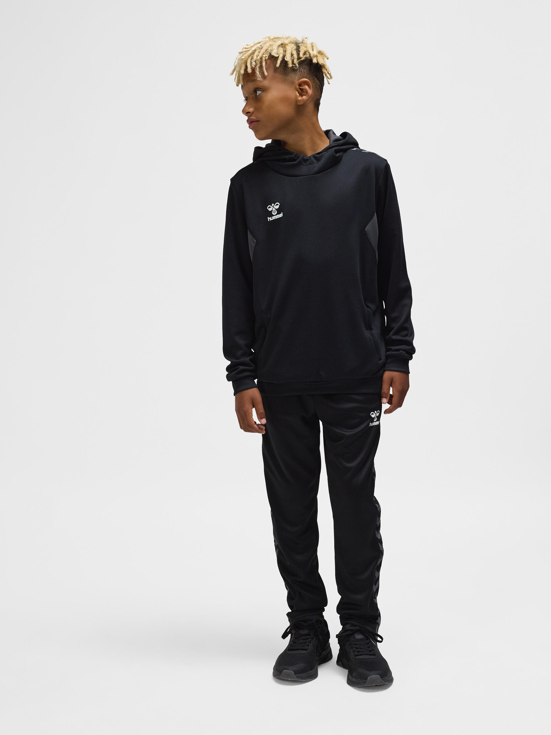 Sweatshirt com capuz em poliéster para criança Hummel Authentic 4/7