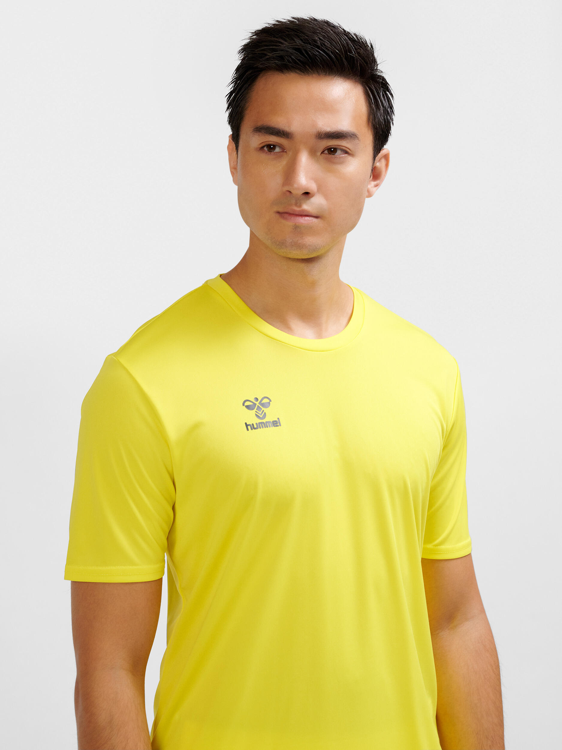 T-Shirt Uomo Hummel HMLDANIEL – Maglia Elasticizzata A Maniche Corte Con Inserti Contrasto, Per Sport E Tempo Libero - 2