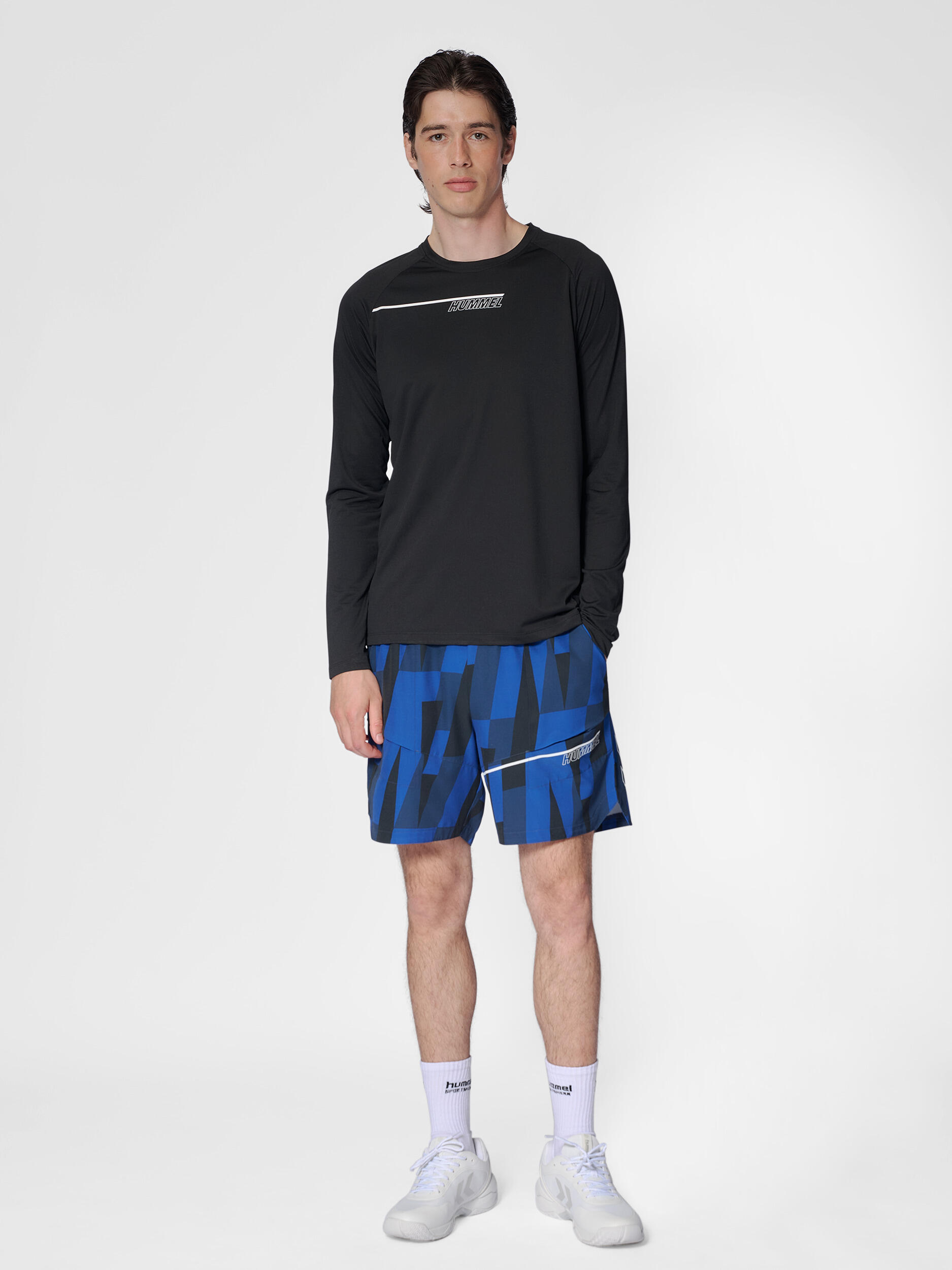 T-shirt a maniche lunghe Hummel hmlCOURT 3/7