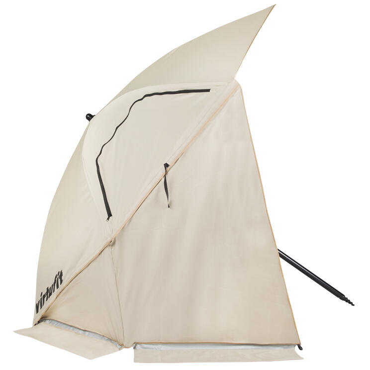 Strandschirm Premium – Windschutz – 200 cm – Beige 3/8