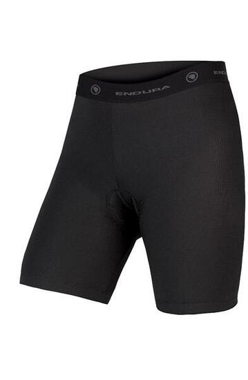 Short interno imbottito donna nero — poliestere riciclato