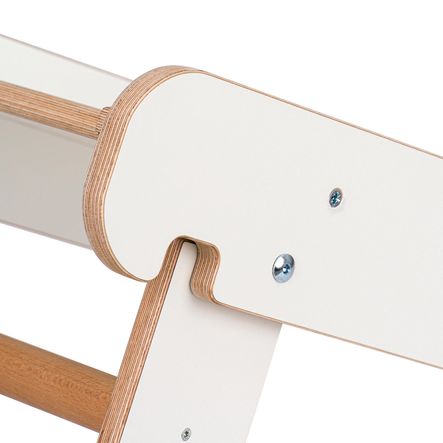 Rutsche Kombi Kinderturnen Unisex Weiß 4/6