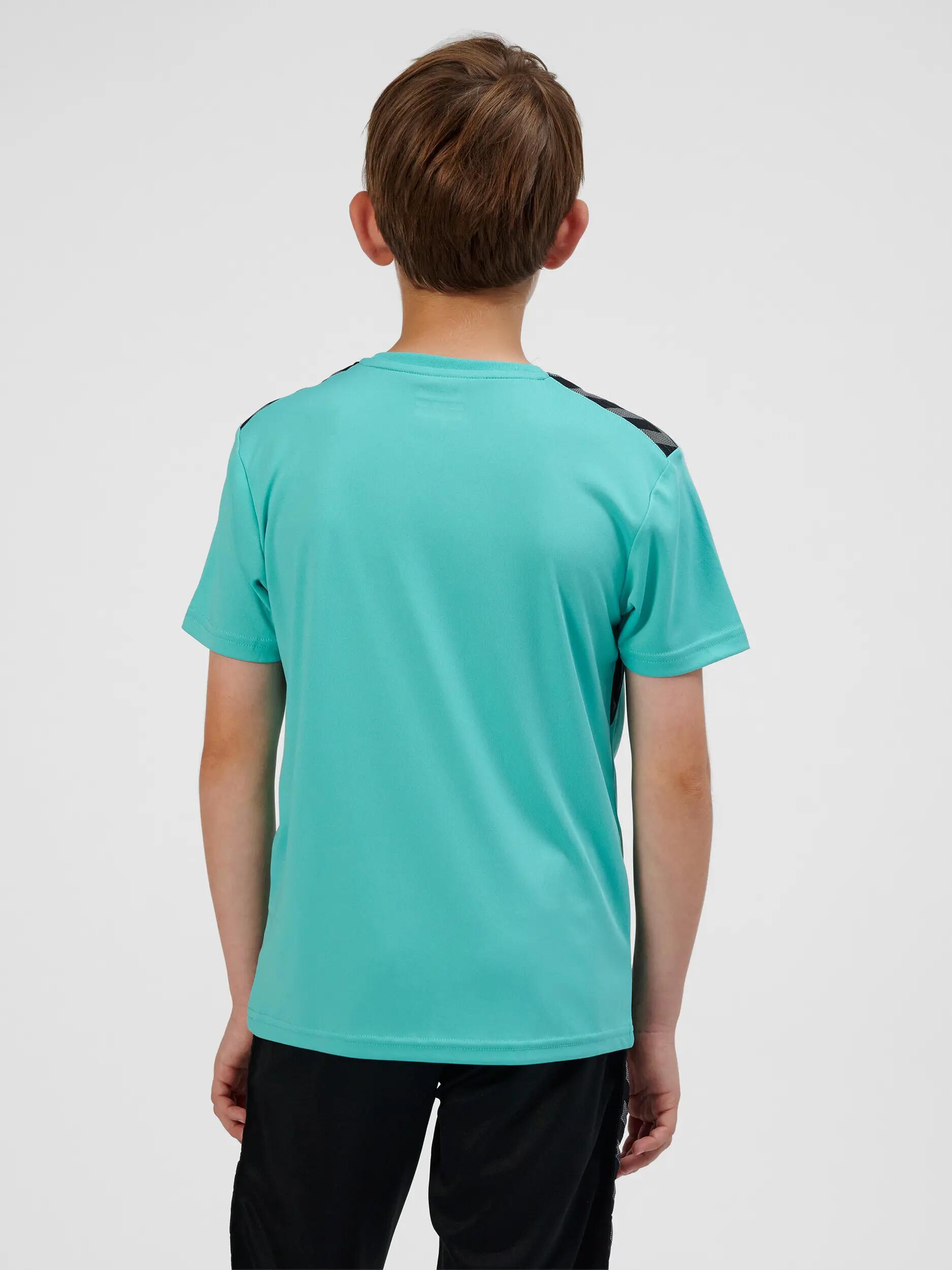 hummel T-shirt manica corta autentica in poliestere per bambini 5/5