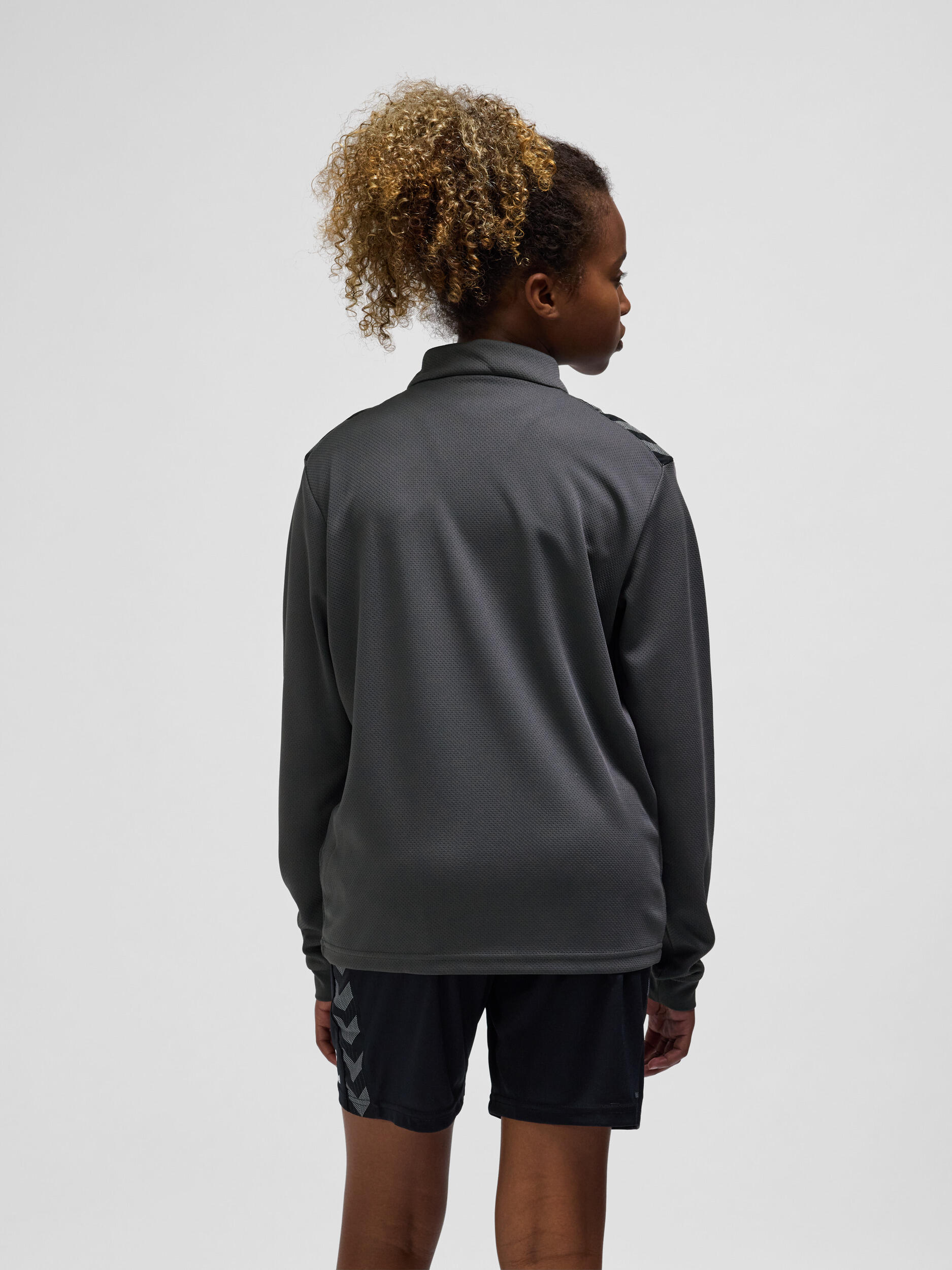 Demie-Fermeture Éclair Zip Sweat-Shirt Hmlauthentic Enfant 3/7
