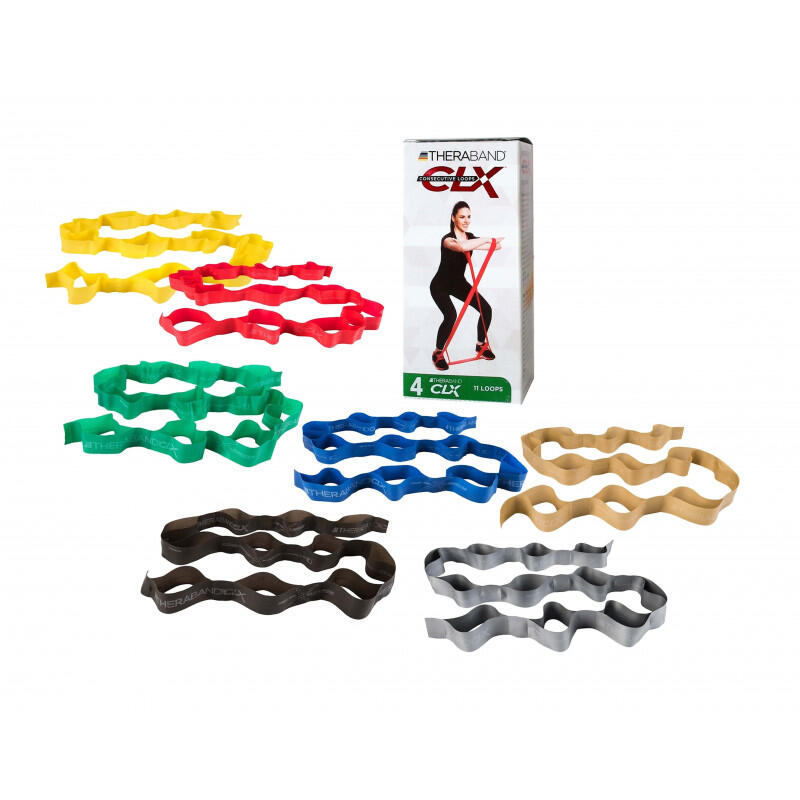 Fitnessband CLX Rot Mittel Fitness / Krafttraining Unisex Rot 5/5