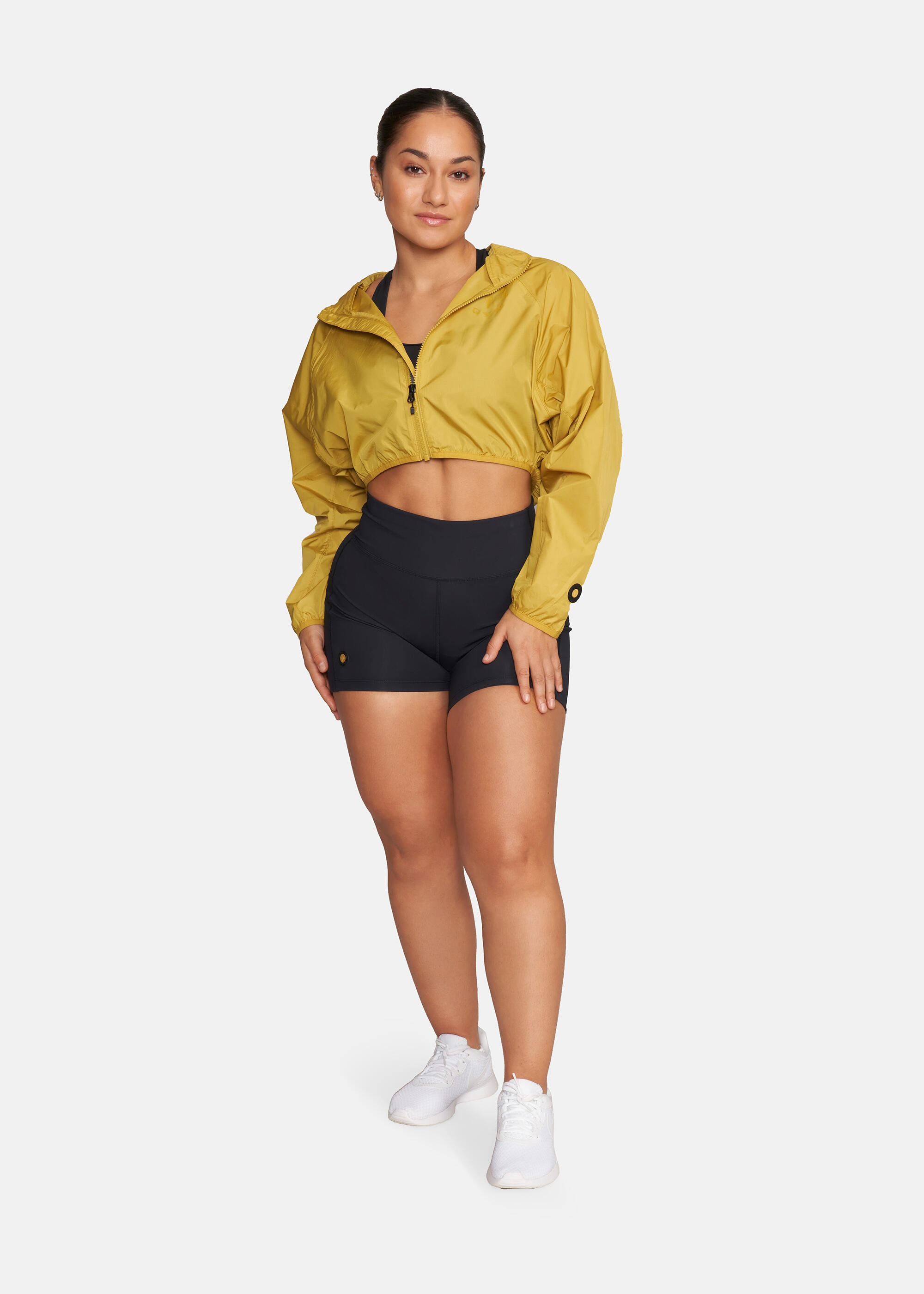 Veste coupe-vent DANA olive respirant séchage rapide 4/5
