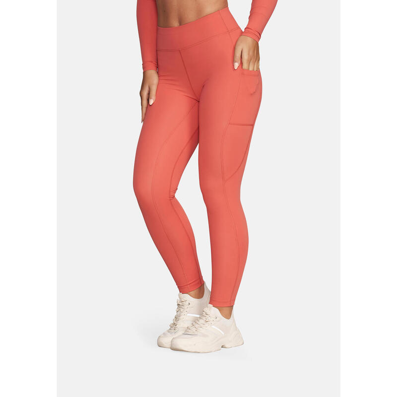 Legging BROOKE zalm ademend