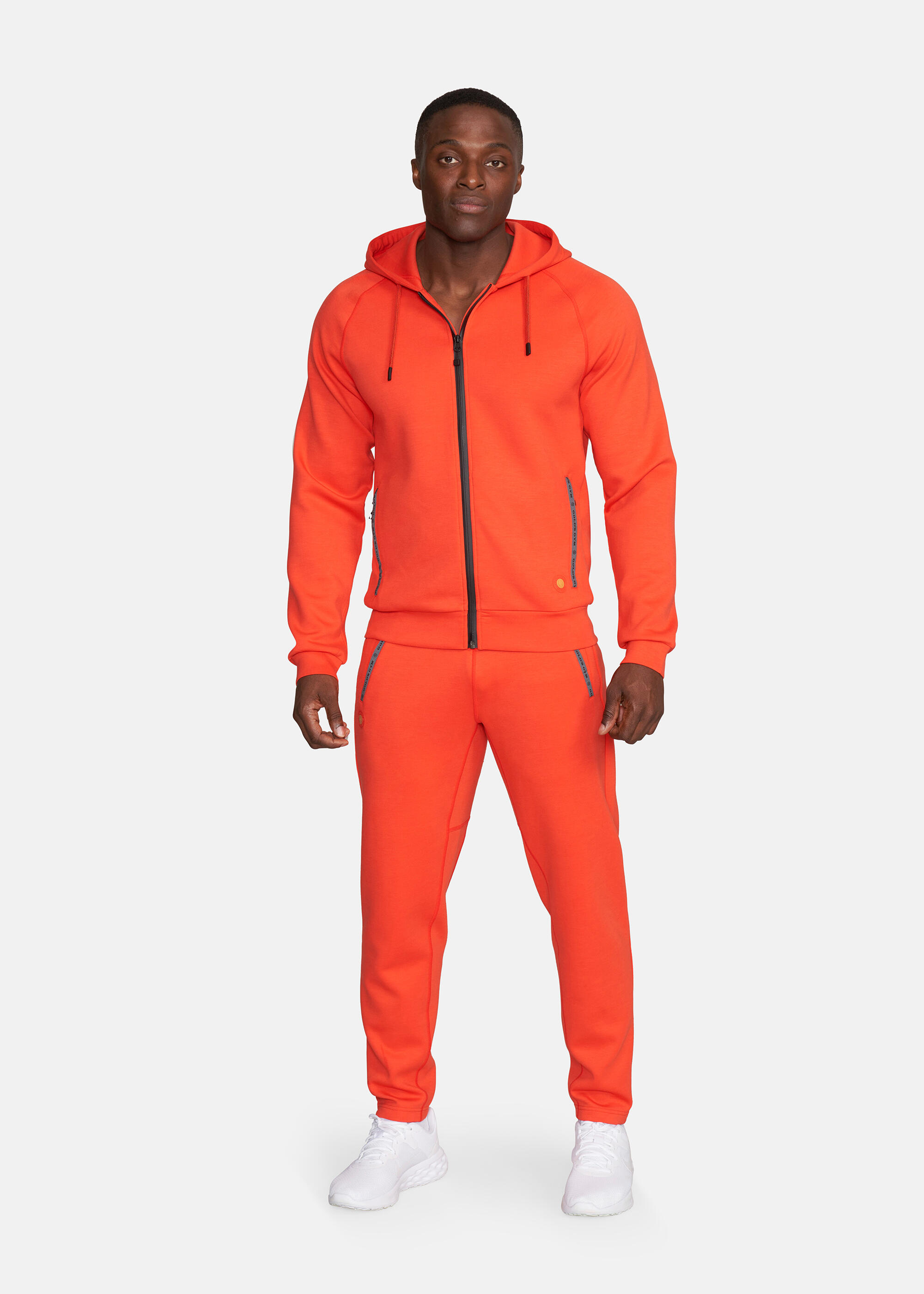 Pantalon de survêtement ERIC rouge séchage rapide 4/5