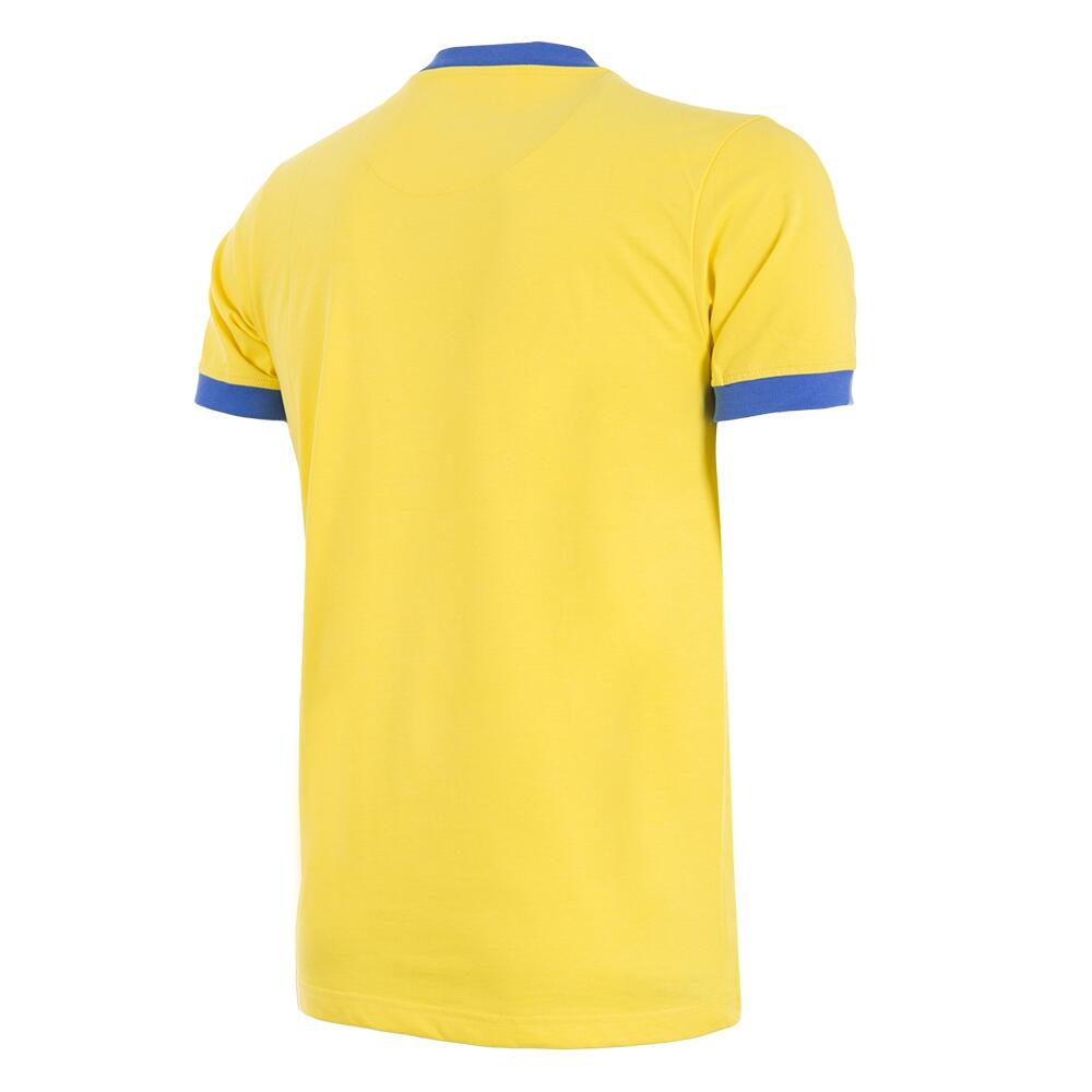 Retro Voetbalshirt - Heren - Zweden 1970 - Geel 3/7