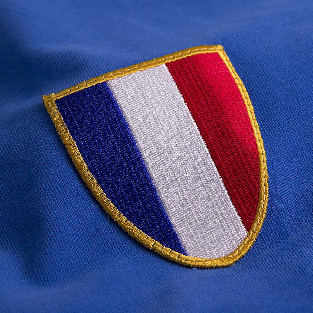 Frankreich 1968 Olympics Retro Fußball Trikot 5/6