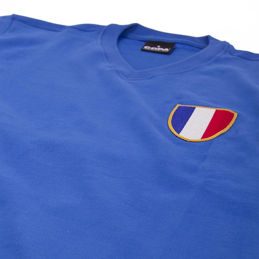 Frankreich 1968 Olympics Retro Fußball Trikot 4/6