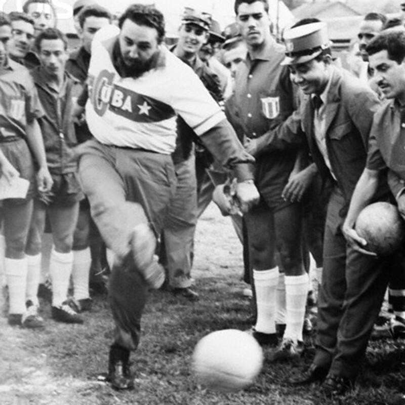 Cuba 1962 Castro Retro Voetbal Shirt