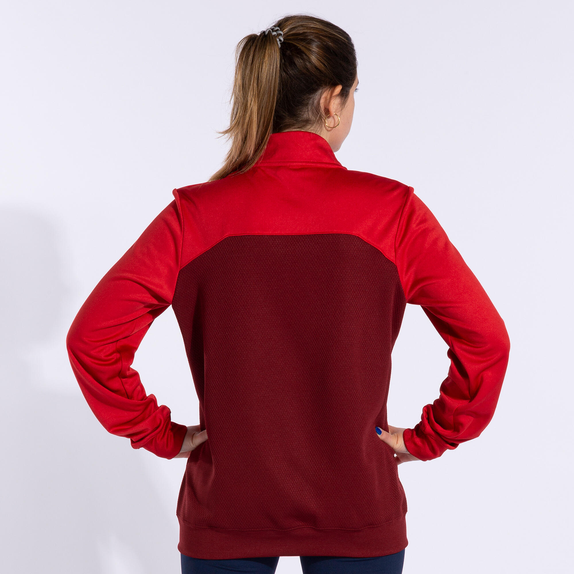 Sudadera Fútbol Mujer Joma Winner II Rojo 4/5