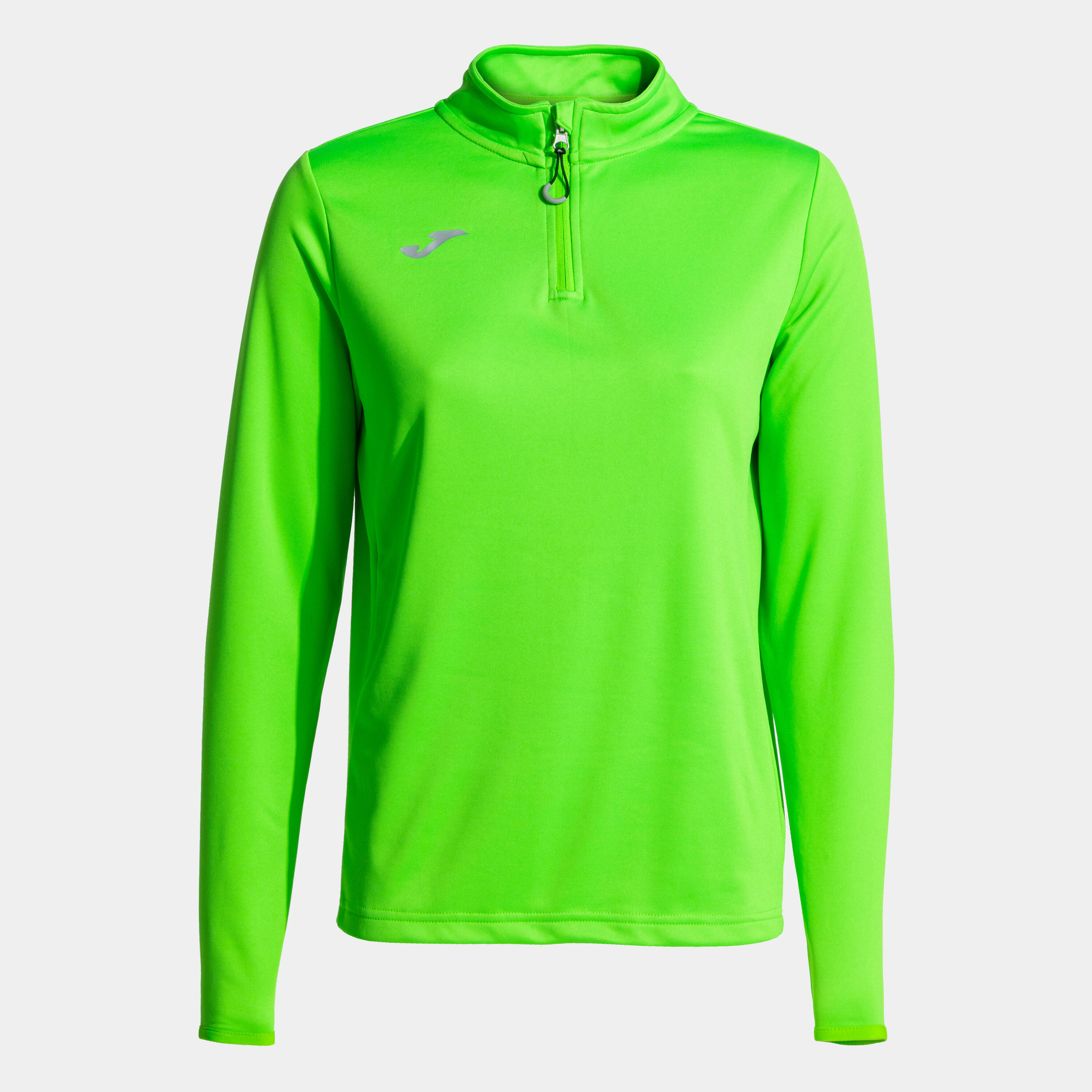 Sweat-Shirt Running Femme Joma Running Night Vert Fluo 3/3