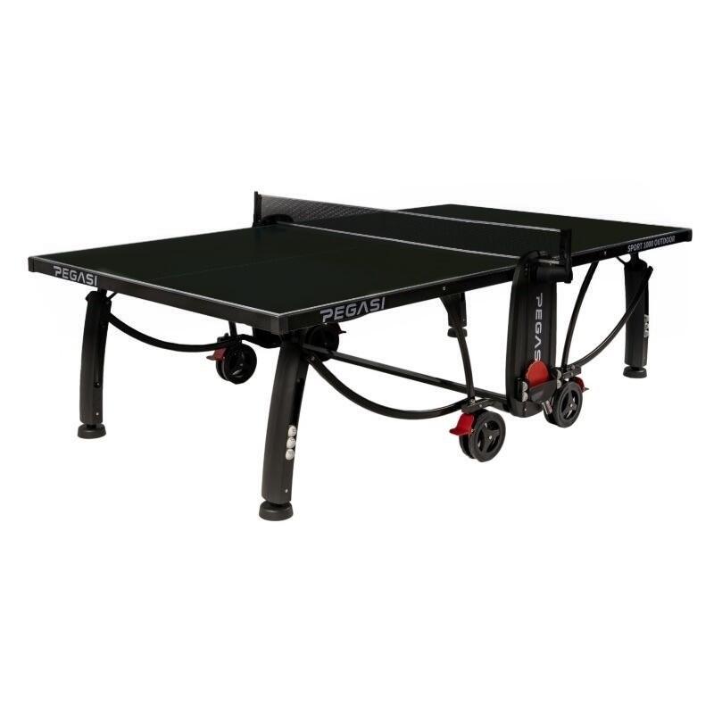 Tafeltennistafel Pegasi 1000 Outdoor Black 1/3