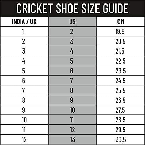 DSC Zooter Cricket-Schuhe | Weiß/Rot | Für Männer und Jungen | LightWeight 6/6