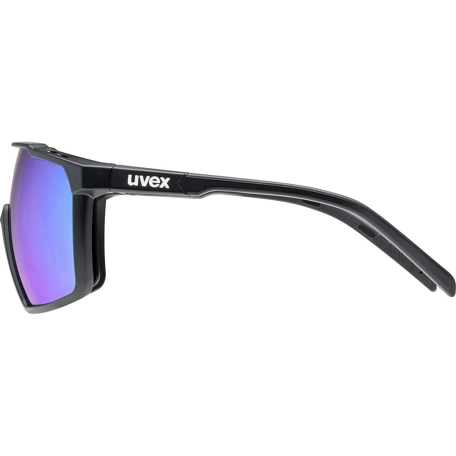 Okulary rowerowe Uvex MTN Perform S - black matt/mir.blue 3/7