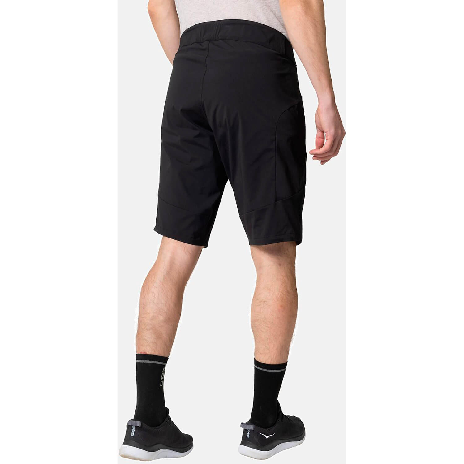 Pantalón Corto de Bicicleta Odlo X-Alp Negro 4/4