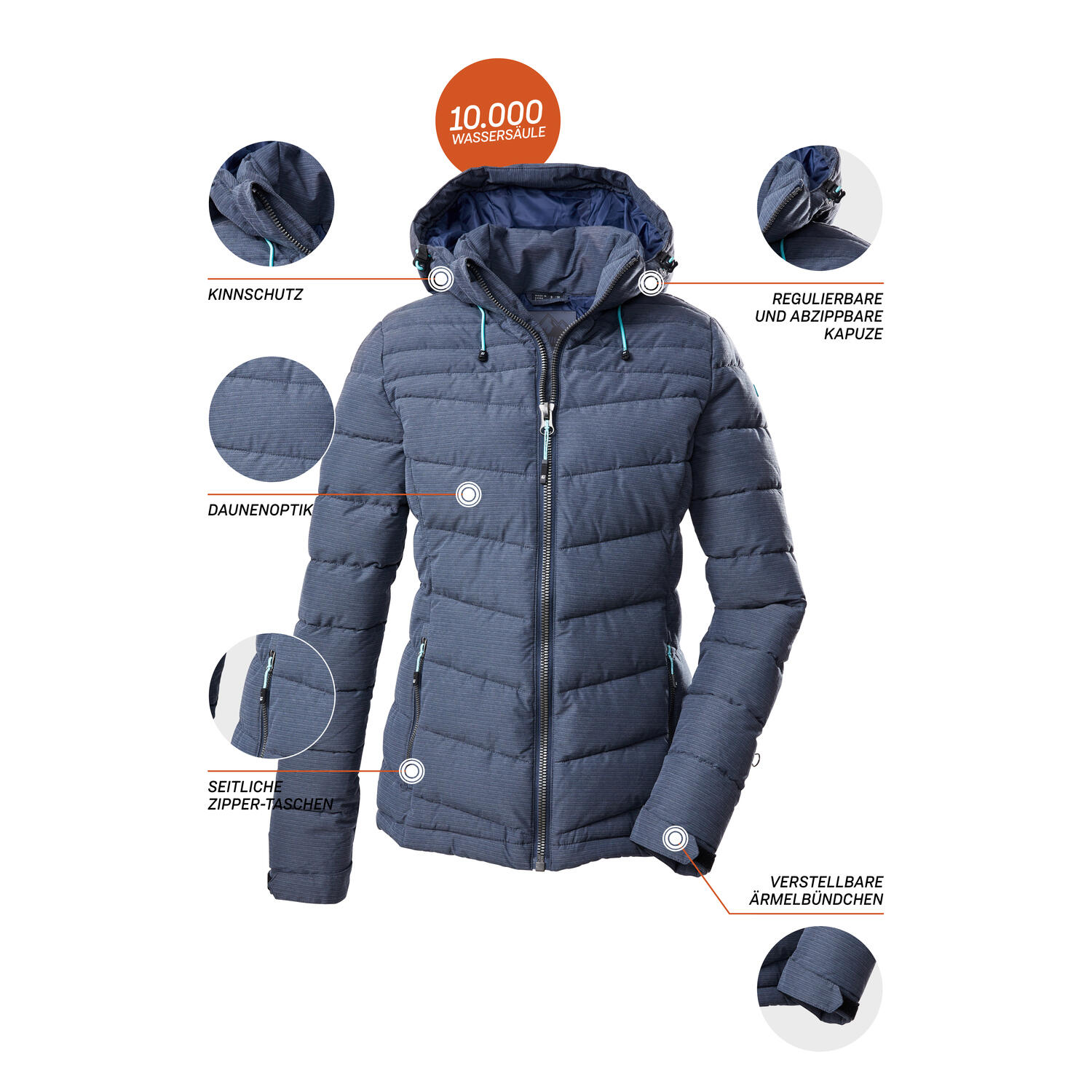 Damen Steppjacke Skane 4/7