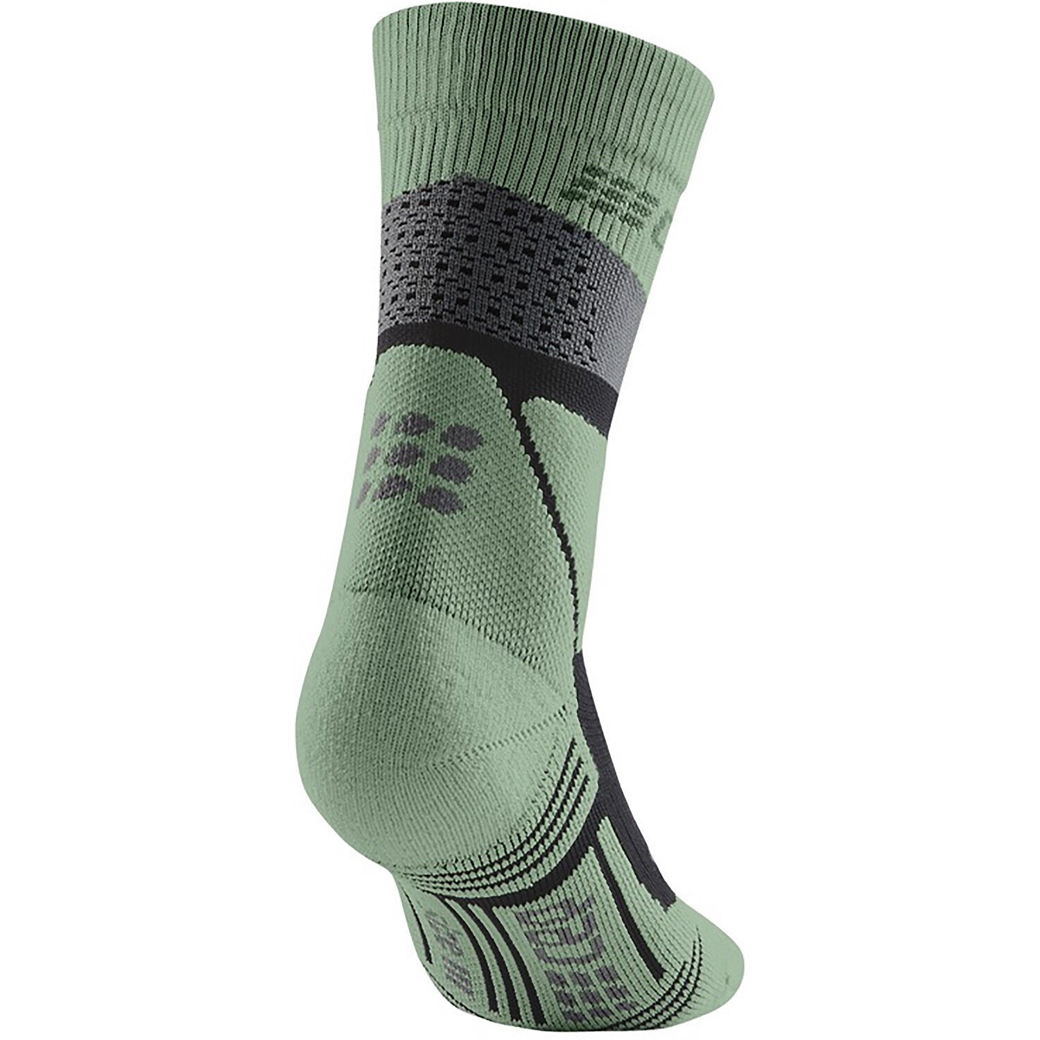 Chaussettes femme CEP Compression Max cushion Mid Cut 3/5