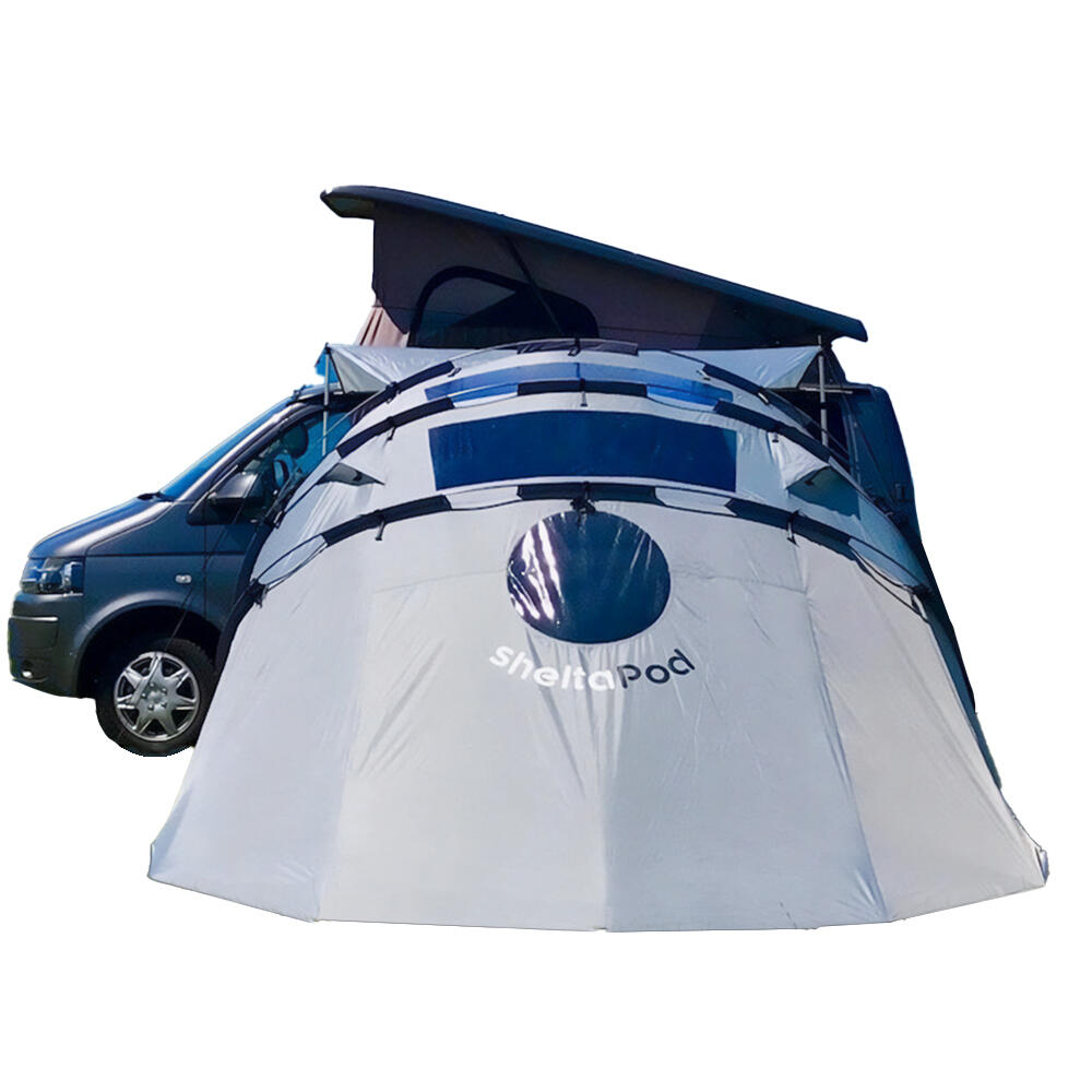 SHELTAPOD Busluifel Achtertent Bus tent Camping SUV VW Van Vrijstaand