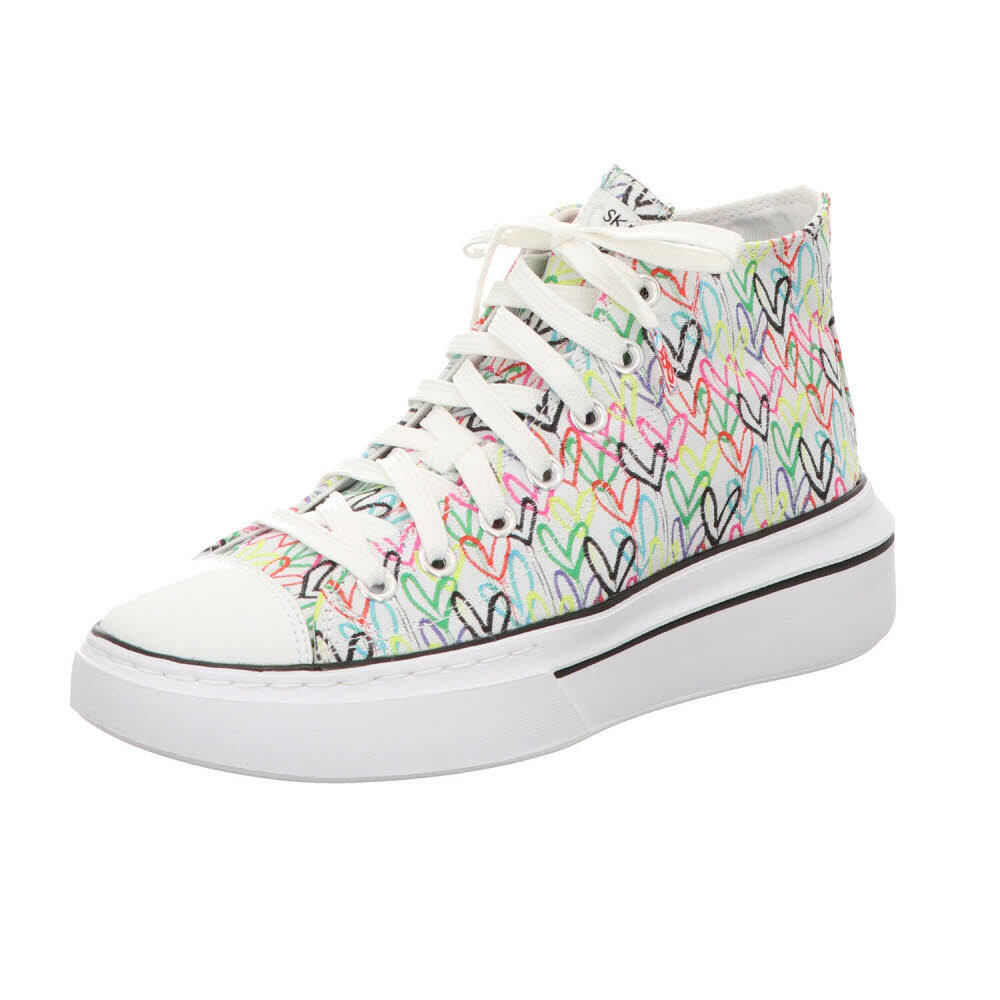 Skechers CORDOVA CLASSIC - Love Letters Damen Sneakers High Schuhe 185132 bunt 6/7