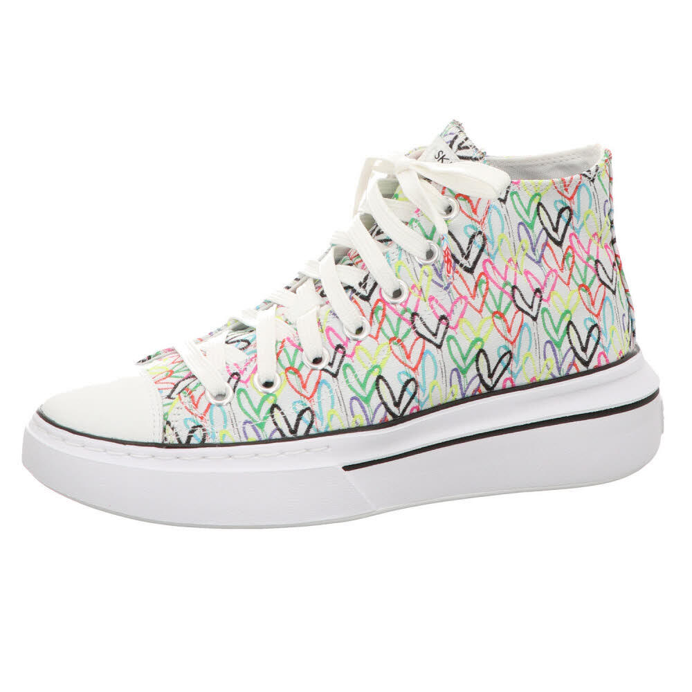 Skechers CORDOVA CLASSIC - Love Letters Damen Sneakers High Schuhe 185132 bunt 7/7