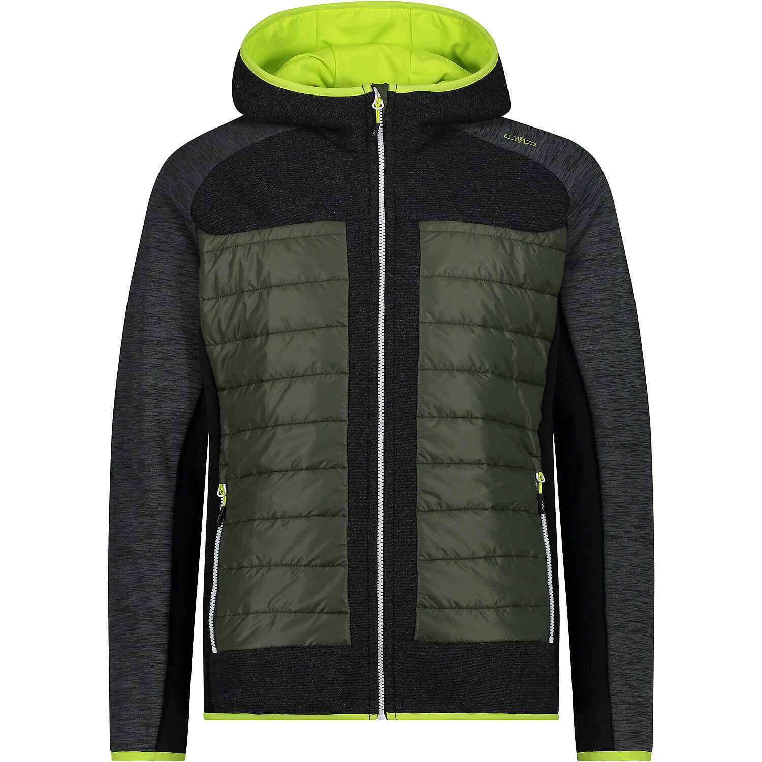 CMP Felpa con cappuccio ibrida CMP