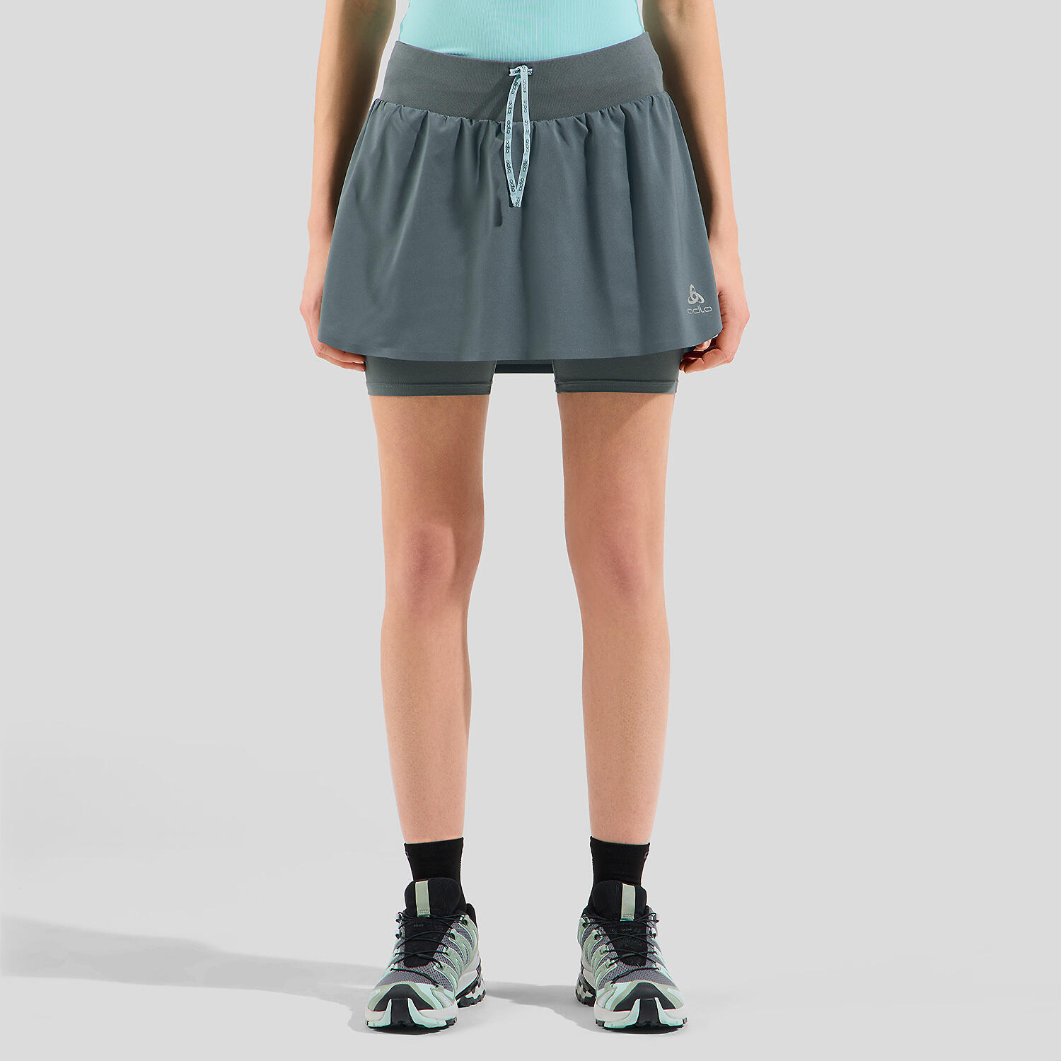 Saia de Trail Running para mulher Odlo X-Alp Cinzento 3/3