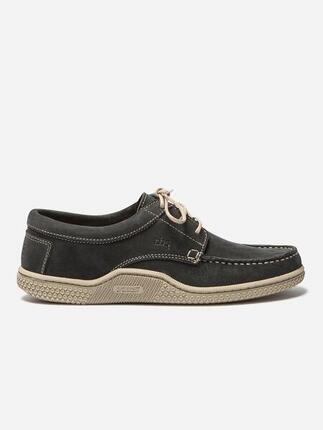Chaussures bateau Homme - GALILEO Acajou + Miel