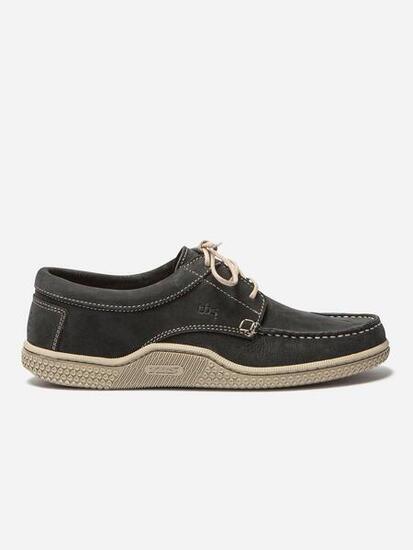 Chaussures bateau Homme - GALILEO Navy + Desert