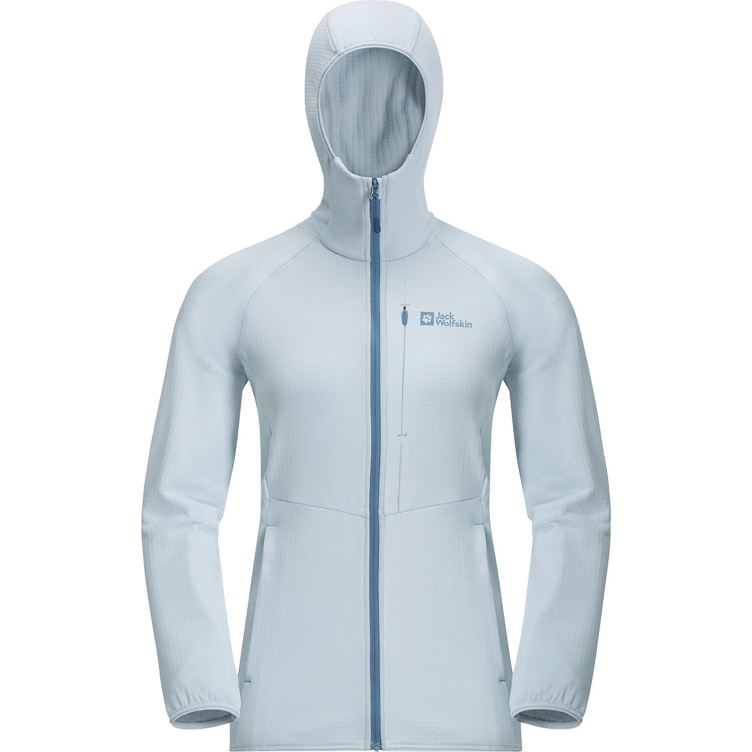 Veste polaire femme Jack Wolfskin Kolbenberg à capuche zippée 1/7