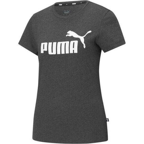 Essentials Logo T-Shirt Damen PUMA Black