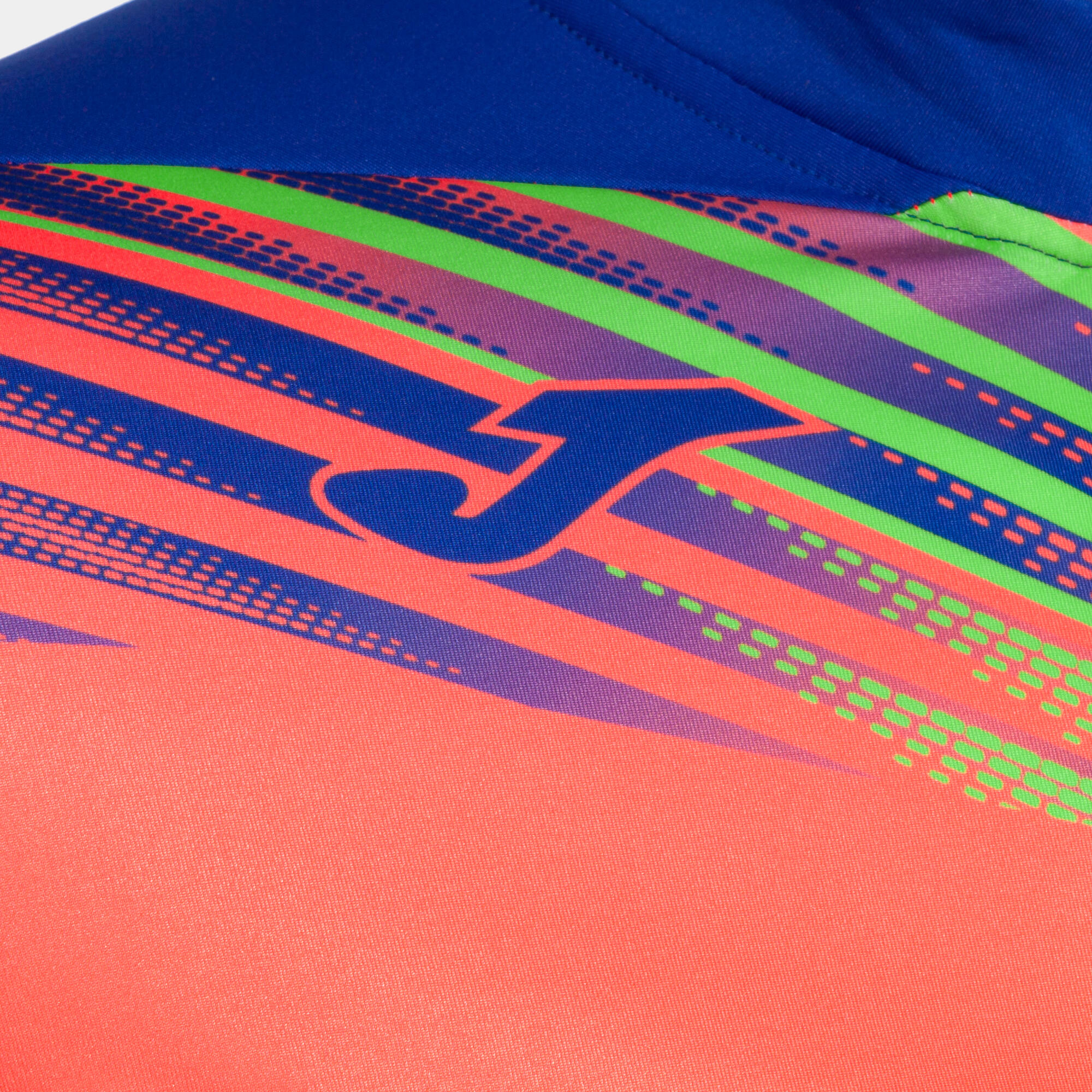 Sudadera Running Hombre Joma Elite X Coral Flúor 3/7