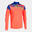 Sudadera Running Hombre Joma Elite X Coral Flúor