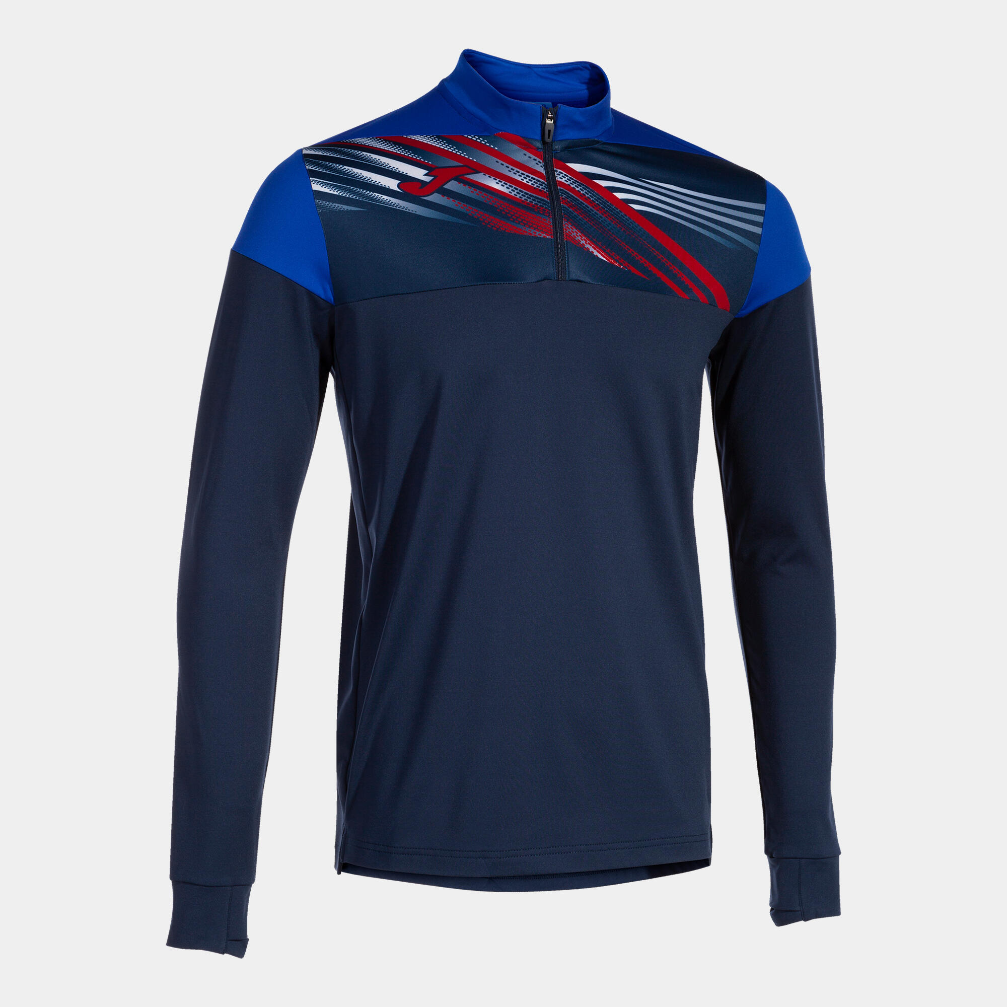 Joma Elite IX Męska Bluza z Kapturem Navy‑Royal XL