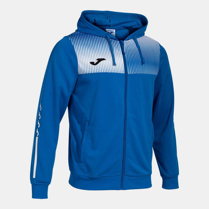 Chaqueta Con Capucha Fútbol Hombre Joma Eco Supernova Royal