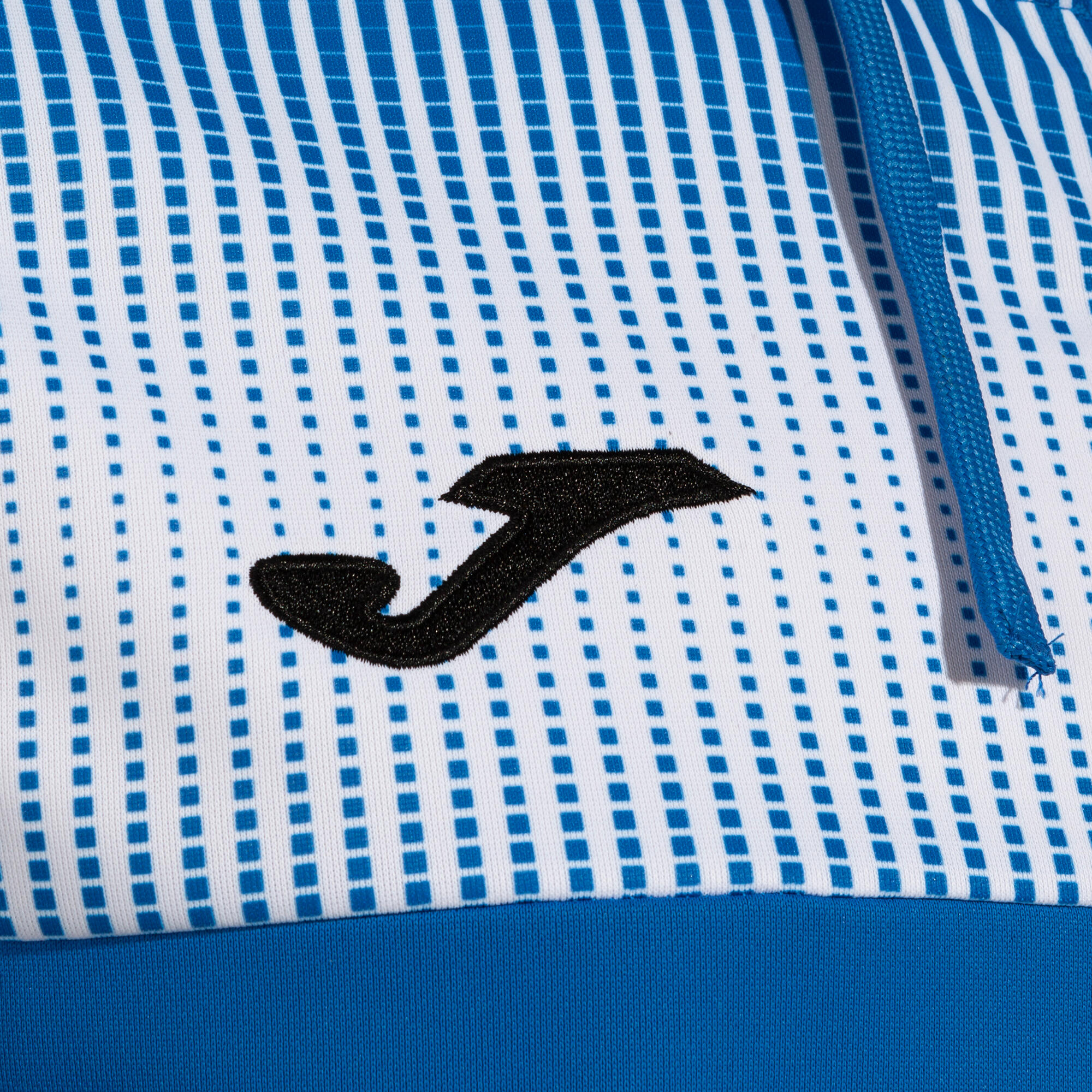 Veste À Capuche Football Enfants Joma Eco Supernova Bleu Roi 3/4