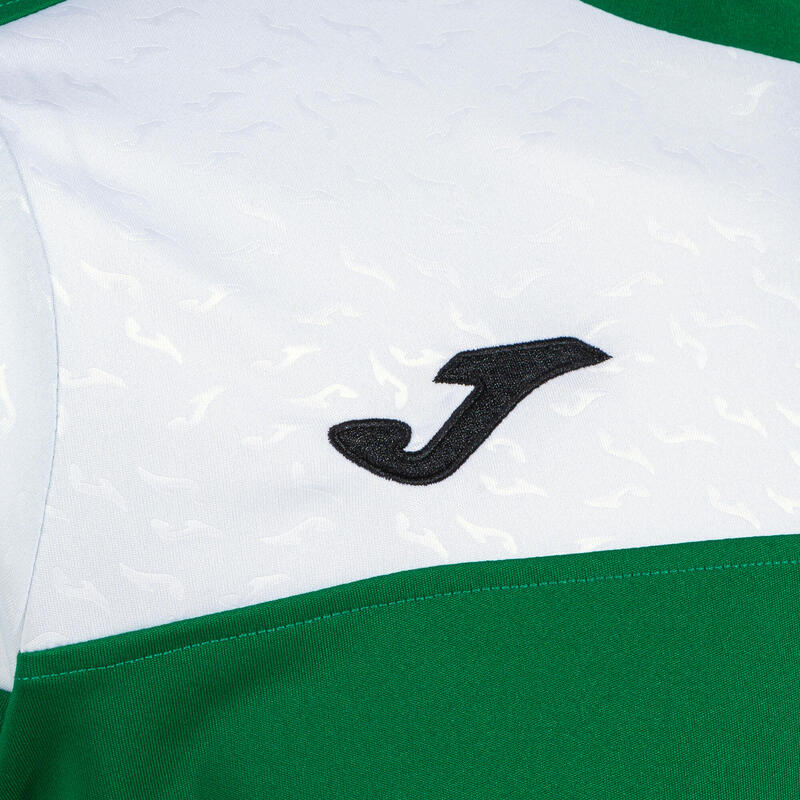 Camiseta Manga Corta Fútbol Hombre Joma Crew V Verde