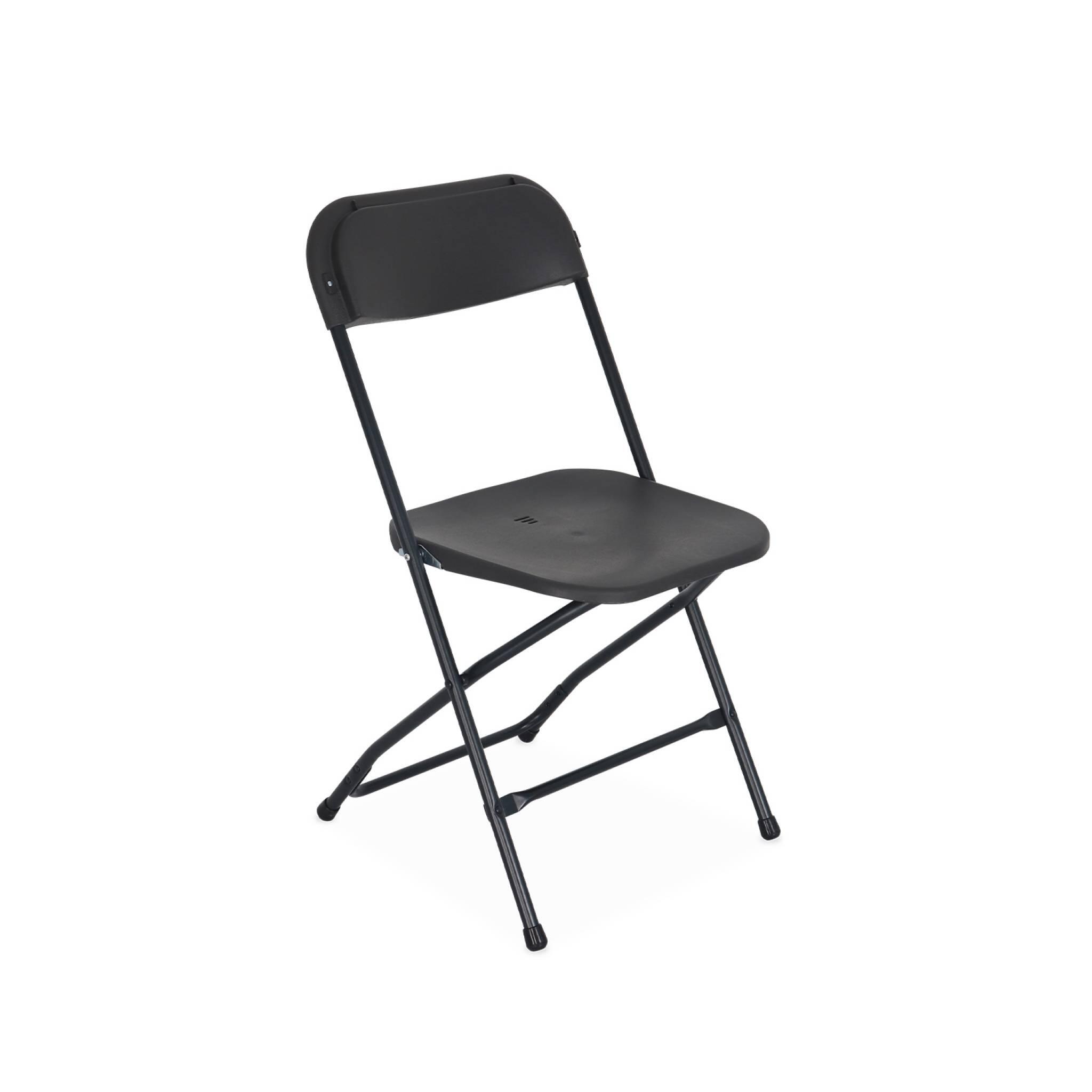 2 tables de réception pliables gris + 12 chaises I sweeek 6/6