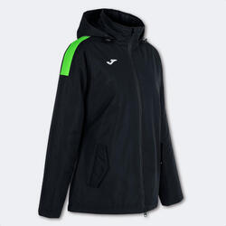 Anorak Fútbol Mujer Joma Trivor Negro