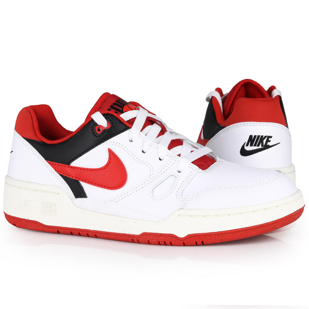 WHITE / RED