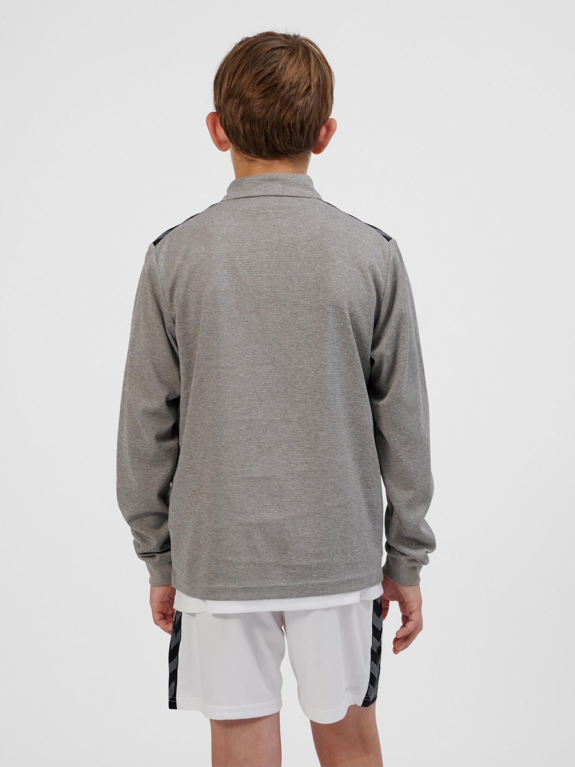 Demie-Fermeture Éclair Zip Sweat-Shirt Hmlauthentic Enfant 4/7