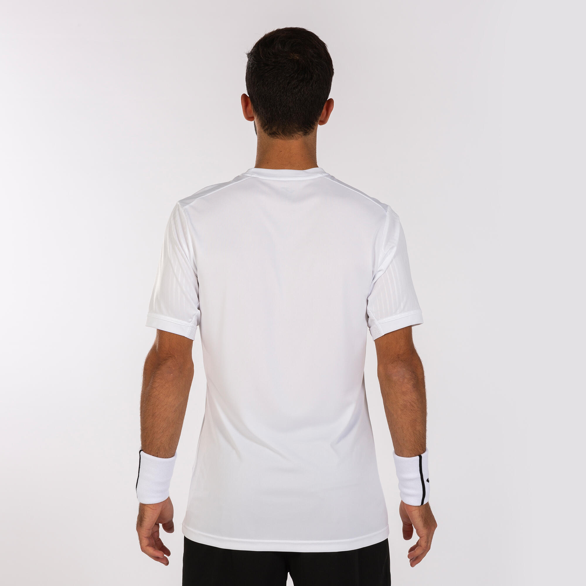 T-Shirt Manga Curta Padel Homem Joma Montreal Branco 4/7