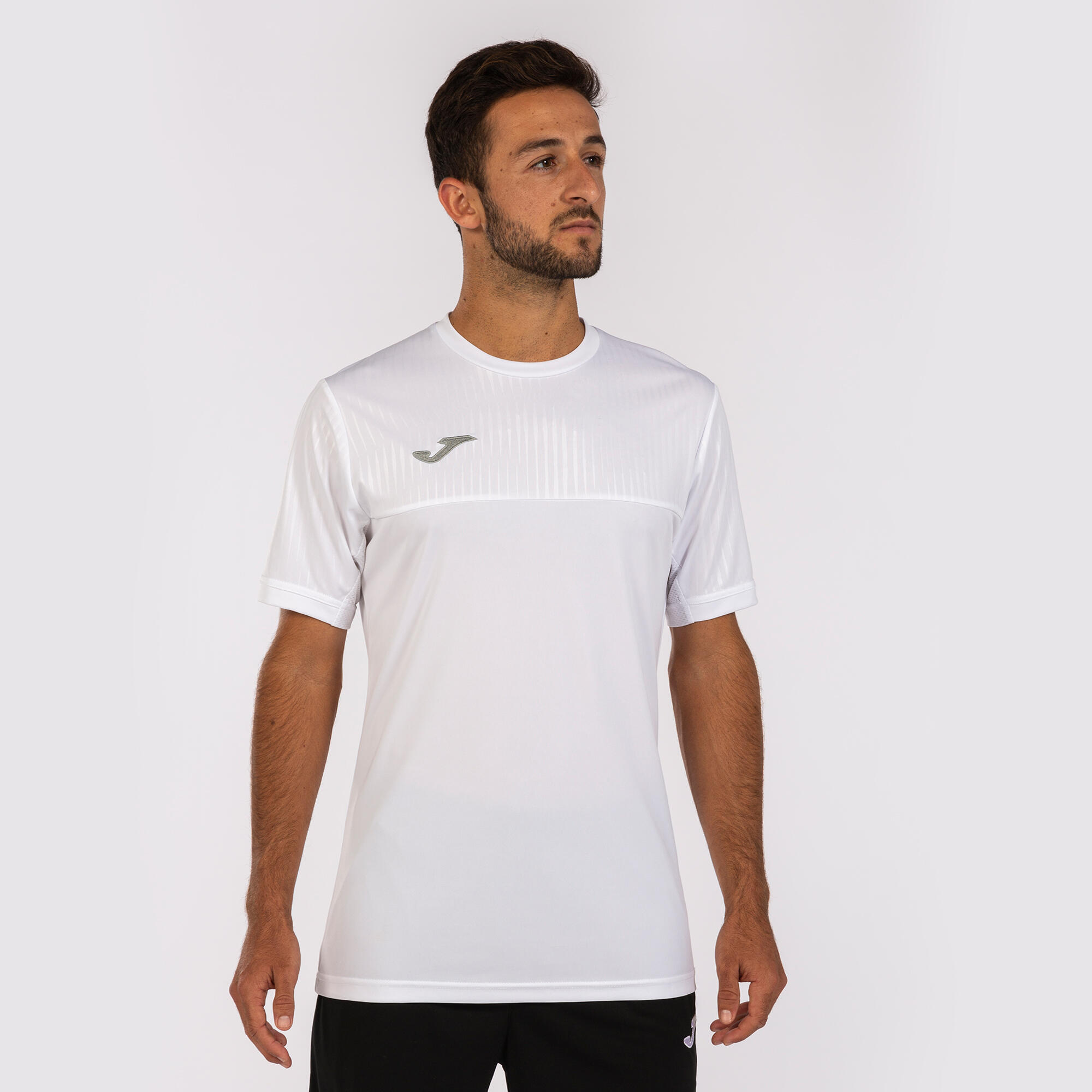 T-Shirt Manga Curta Padel Homem Joma Montreal Branco 2/7