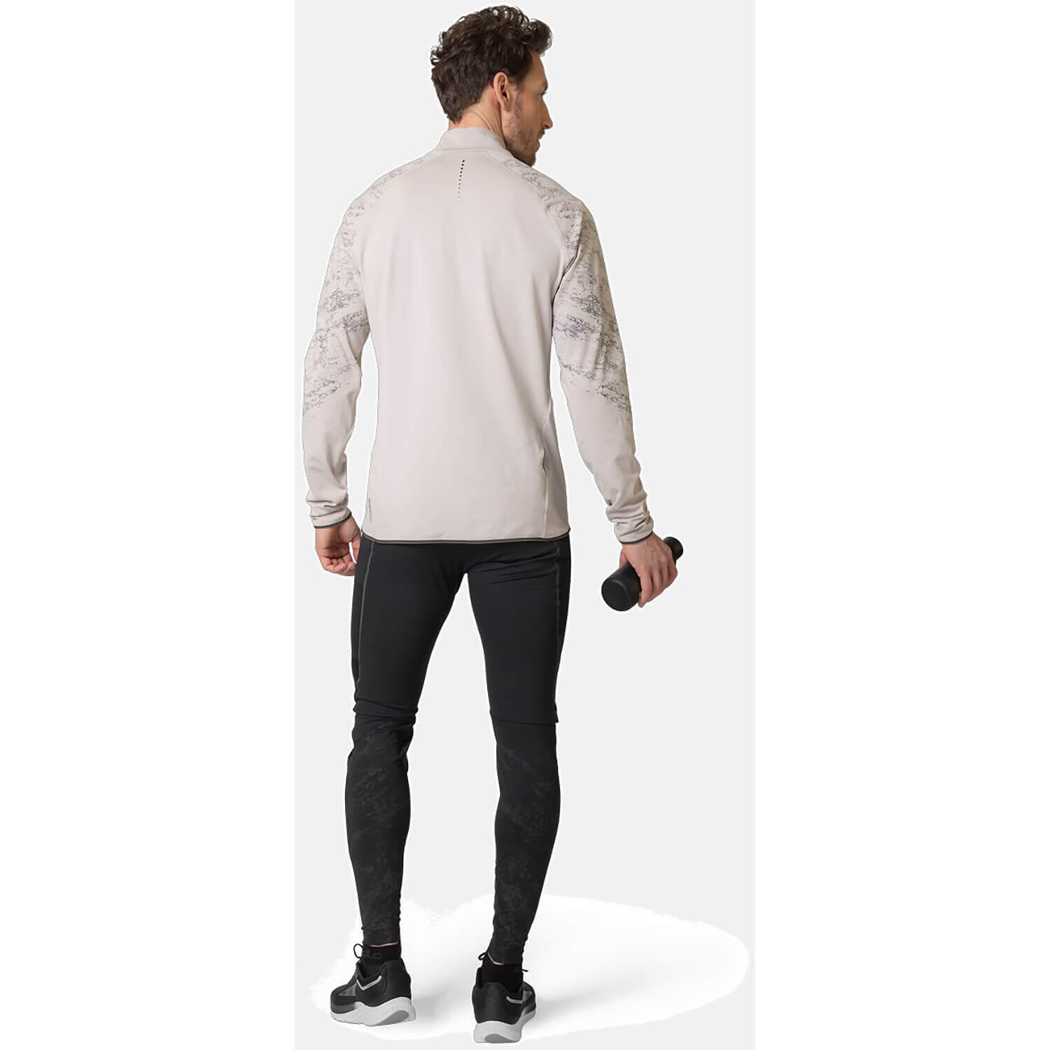 Odlo Zeroweight Reflektierende warme Herren-Lauftights 4/4