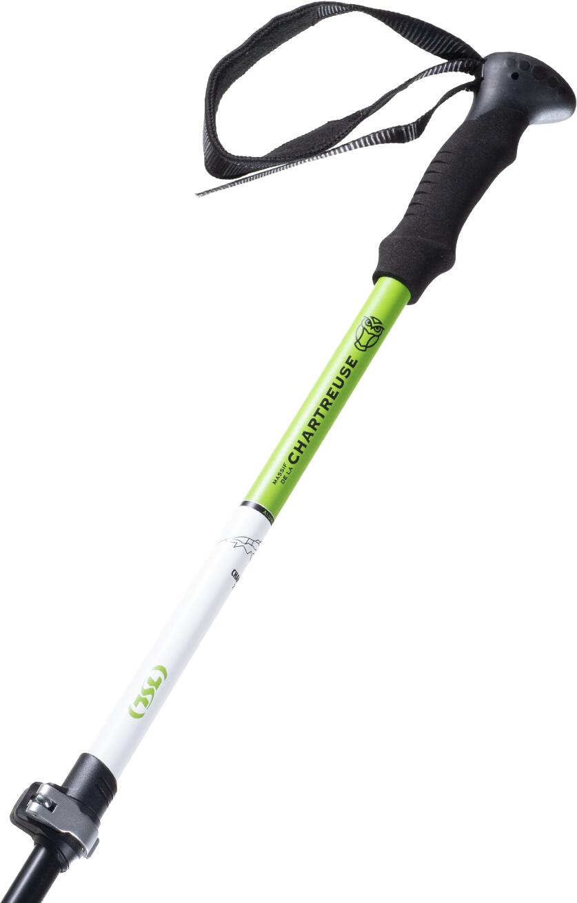 Bâtons de Trekking TSL - Télescopique - COUNTRY Alu 3 Light Chartreuse 2/3