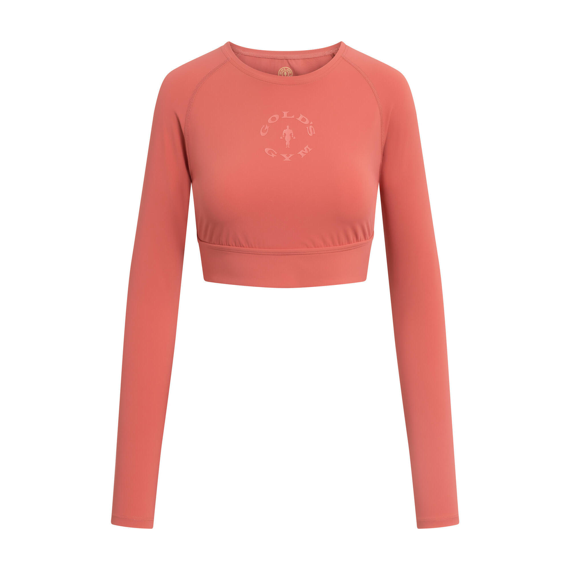 Gold's Gym - Partie Supérieure Helen Saumon - Chemise Manches Longues - Rose - S - Decathlon
